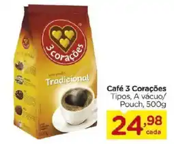 Carrefour Café 3 Corações oferta