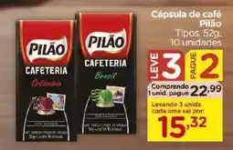 Carrefour Cápsula de café Pilão oferta