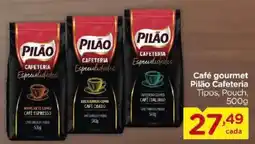 Carrefour Café gourmet Pilão Cafeteria Tipos, Pouch oferta