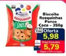 Nagumo Biscoito Rosquinhas Panco Coco oferta