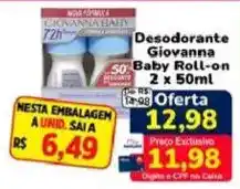 Nagumo Desodorante Giovanna Baby Roll-on oferta