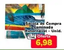 Nagumo Sacola de Compra Laminada Retornável - Unid. oferta