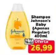 Nagumo Shampoo johnson's baby (apenas regular) oferta
