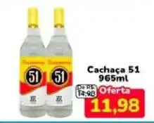 Nagumo Cachaça 51 oferta