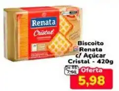 Nagumo Biscoito renata c/ açúcar cristal oferta