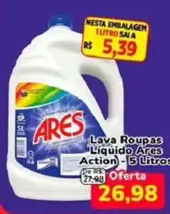 Nagumo Lava Roupas Líquido Ares Action oferta