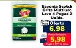 Nagumo Esponja scotch brite multiuso oferta