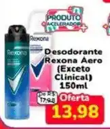 Nagumo Desodorante Rexona Aero (Exceto Clinical) oferta