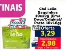 Nagumo Chá Leão Saquinhos oferta