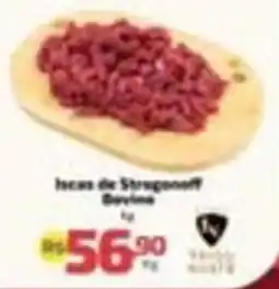 Supermercado Jacomar Iscas de Stragoonoff Bovina oferta