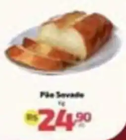 Supermercado Jacomar Pão Sovado oferta