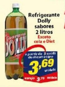 Vencedor Atacadista Refrigerante Dolly sabores 2L oferta
