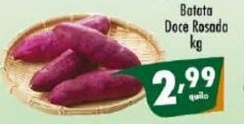 Vencedor Atacadista Batata Doce Rosada 1kg oferta