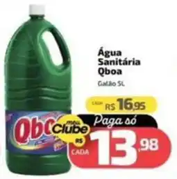 Supermercado Jacomar Água Sanitária Qboa oferta