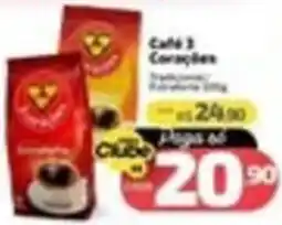 Supermercado Jacomar Café 3 Corações oferta