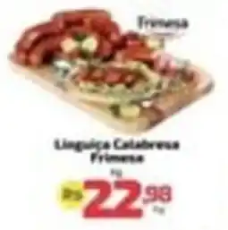 Supermercado Jacomar Linguiça Calabresa Frimesa oferta