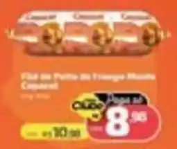 Supermercado Jacomar Fila de Pato de Frango Mundo Capaz oferta