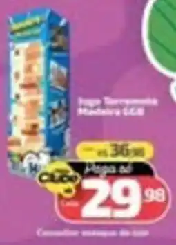 Supermercado Jacomar Jogo Terramóvel Madeira CCR oferta