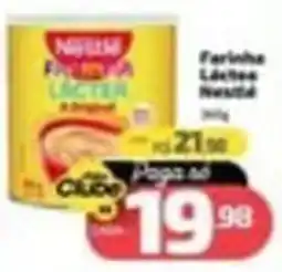 Supermercado Jacomar Farinha Láctea Nestlé oferta