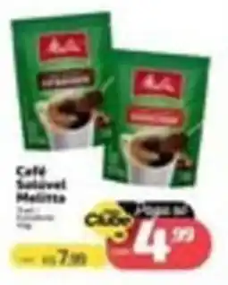 Supermercado Jacomar Café Solúvel Melitta oferta