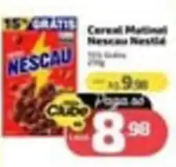 Supermercado Jacomar Cereal Matinal Nescau Nestlé oferta