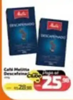 Supermercado Jacomar Café Melitta Descafeinado oferta