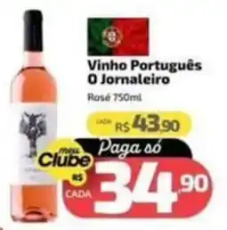 Supermercado Jacomar Vinho Português O Jornaleiro oferta