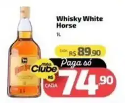 Supermercado Jacomar Whisky White Horse oferta