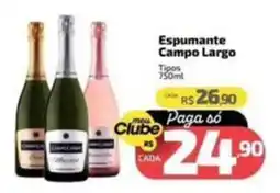 Supermercado Jacomar Espumante Campo Largo oferta