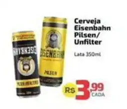 Supermercado Jacomar Cerveja Eisenbahn Pilsen/ Unfilter oferta