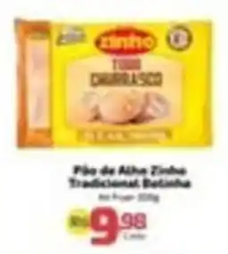 Supermercado Jacomar Pão de Alho Zinho Tradicional Botinha oferta