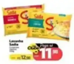 Supermercado Jacomar Lasanha Sadia oferta