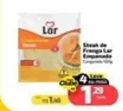 Supermercado Jacomar Steak de Frango Lar Empenado oferta
