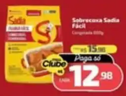 Supermercado Jacomar Sobrecaxa Sadia Fácil oferta