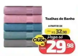 Supermercado Jacomar Toalhas de Banho oferta