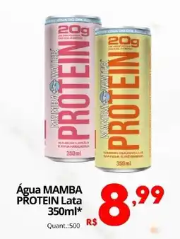Althoff Supermercados Água MAMBA PROTEIN oferta