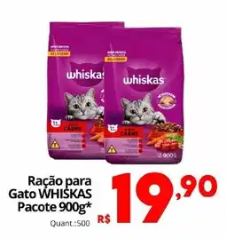 Althoff Supermercados Ração para Gato WHISKAS oferta