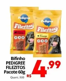 Althoff Supermercados Bifinho pedigree filezitos oferta