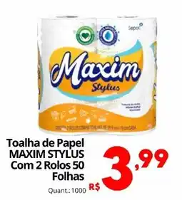 Althoff Supermercados Toalha de papel maxim stylus oferta