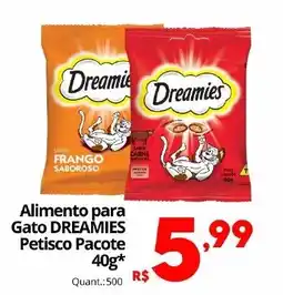 Althoff Supermercados Alimento para Gato DREAMIES Petisco oferta