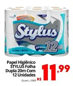 Althoff Supermercados Papel Higiênico Stylus Folha Dupla oferta