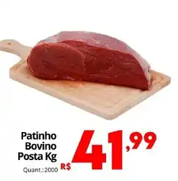 Althoff Supermercados Patinho Bovino Posta Kg oferta