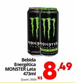 Althoff Supermercados Bebida Energética MONSTER Lata oferta