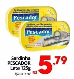Althoff Supermercados Sardinha pescador oferta