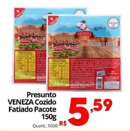 Althoff Supermercados Presunto venezza cozido fatiado pacote oferta