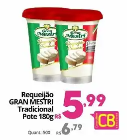 Althoff Supermercados Requeijão gran mestri tradicional oferta