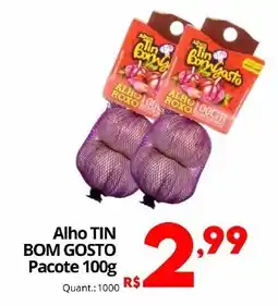 Althoff Supermercados Alho tin bom gosto oferta