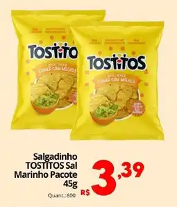 Althoff Supermercados Salgadinho Tostitos Sal Marinho Pacote oferta