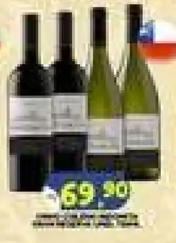 Bramil Supermercados Vinho tinto e branco oferta