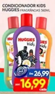 Novo Mix condicionador kids huggies fragrancias oferta